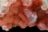 Natural, Red Quartz Crystal Cluster - Morocco #153780-2